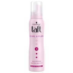 Saç Köpüğü Taft 150 ml Kalıcı Bukleler Curl & Flex