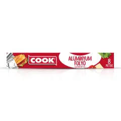 Cook Alüminyum Folyo 30cm*8mt 12'li