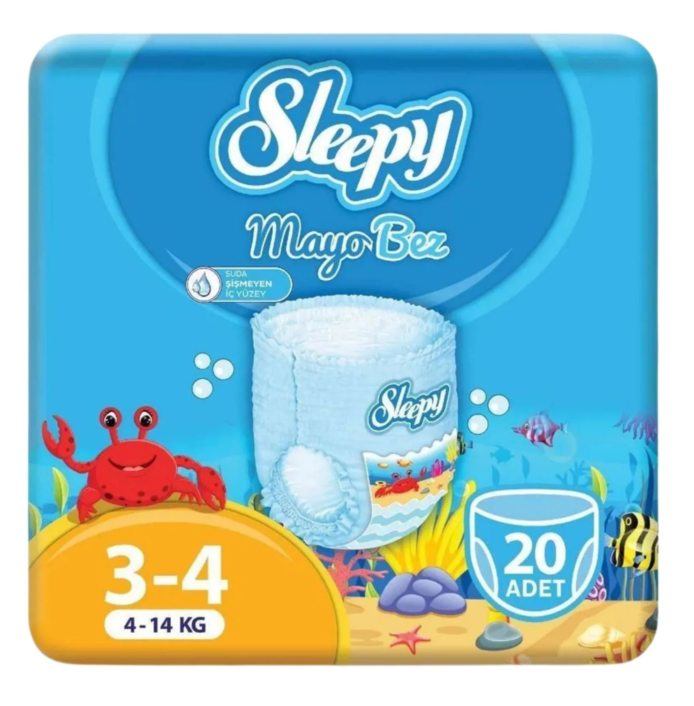 Sleepy Mayo Külot Bez 3-4 Numara 20'li
