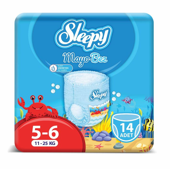 Sleepy Mayo Külot Bez 6 Numara Xlarge 14 Adet XL