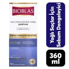 Bioblas Şampuan 360 ml Yağlı Saçlar