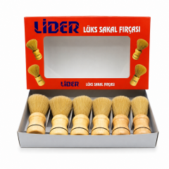 Lider Ahşap Saplı Sakal Fırçası 1 Adet