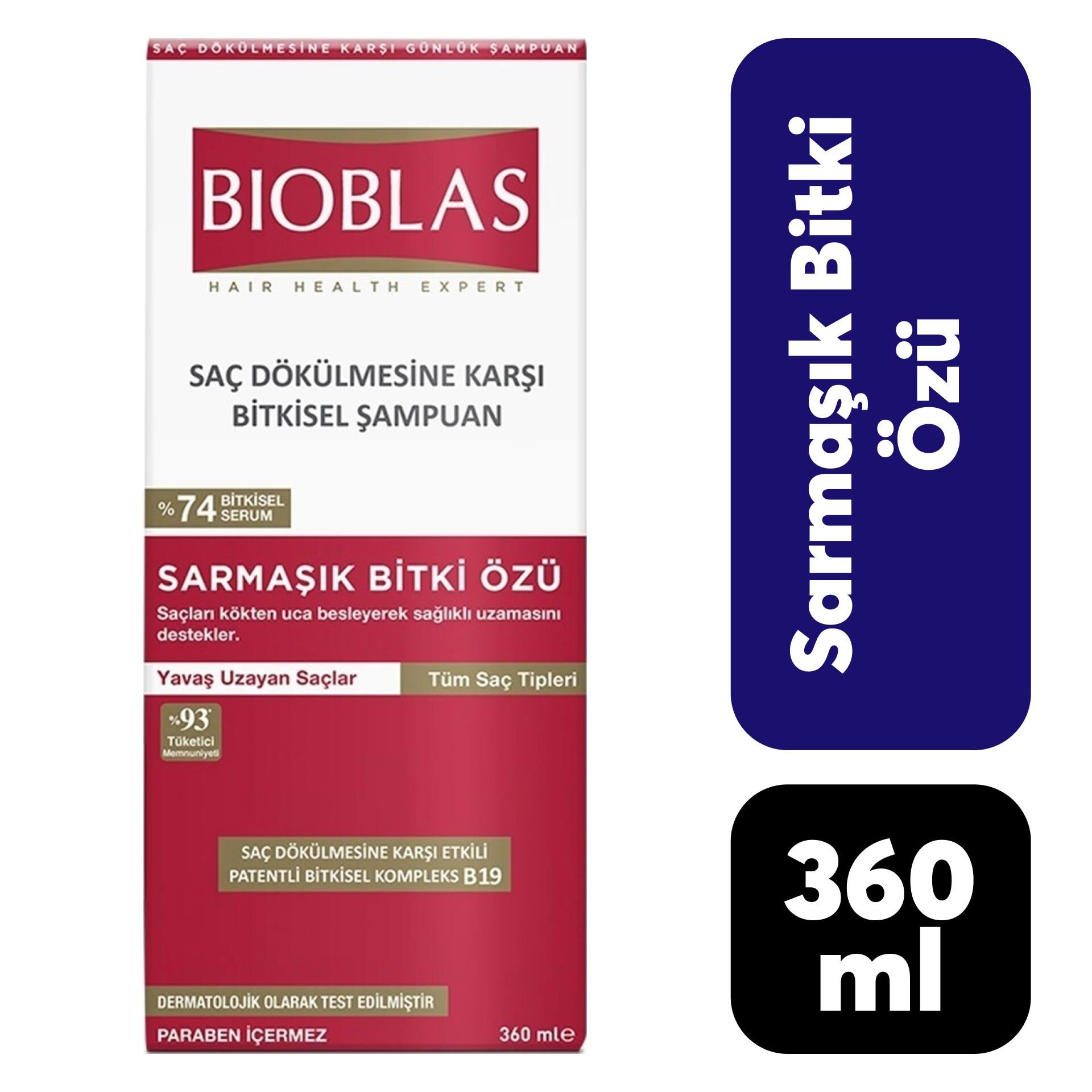 Bioblas Şampuan 360 ml Sarmaşık Bitki Özü