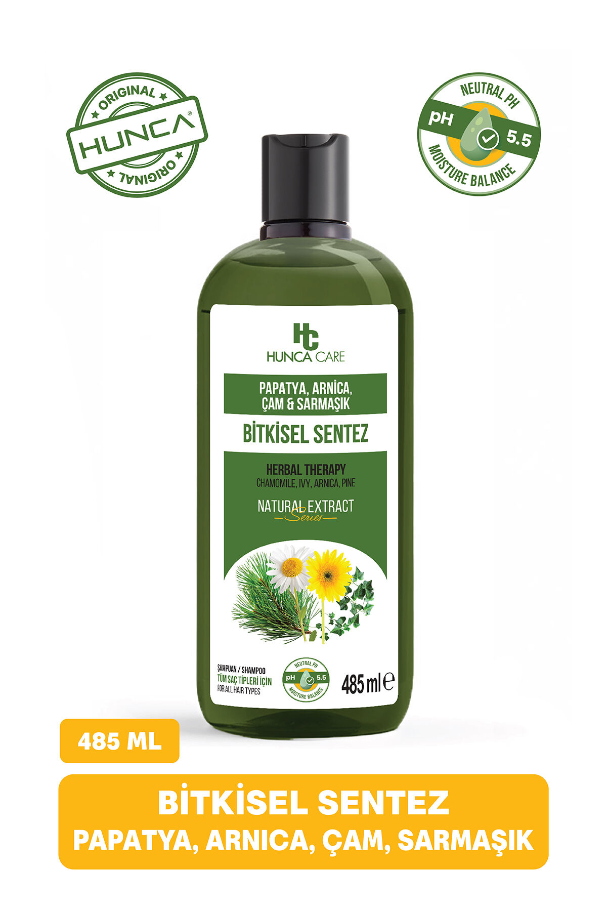 Şampuan Hunca 485 ml Bitkisel Komplex