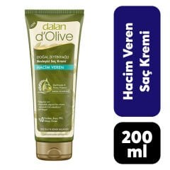 Saç Kremi Dalan 200 Ml Hacim Veren Zeytinyağlı