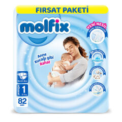 Bebek Bezi Molfix Fırsat No:1 2-5 Kg***