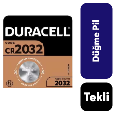 Duracell Düğme Pil 2032 5'li 3 Volt