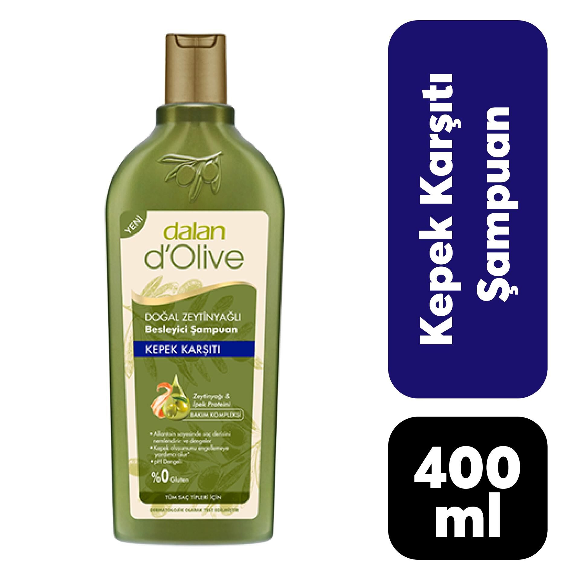 Dalan Kepek Karşıtı Şampuan 400 Ml Zeytinyağlı