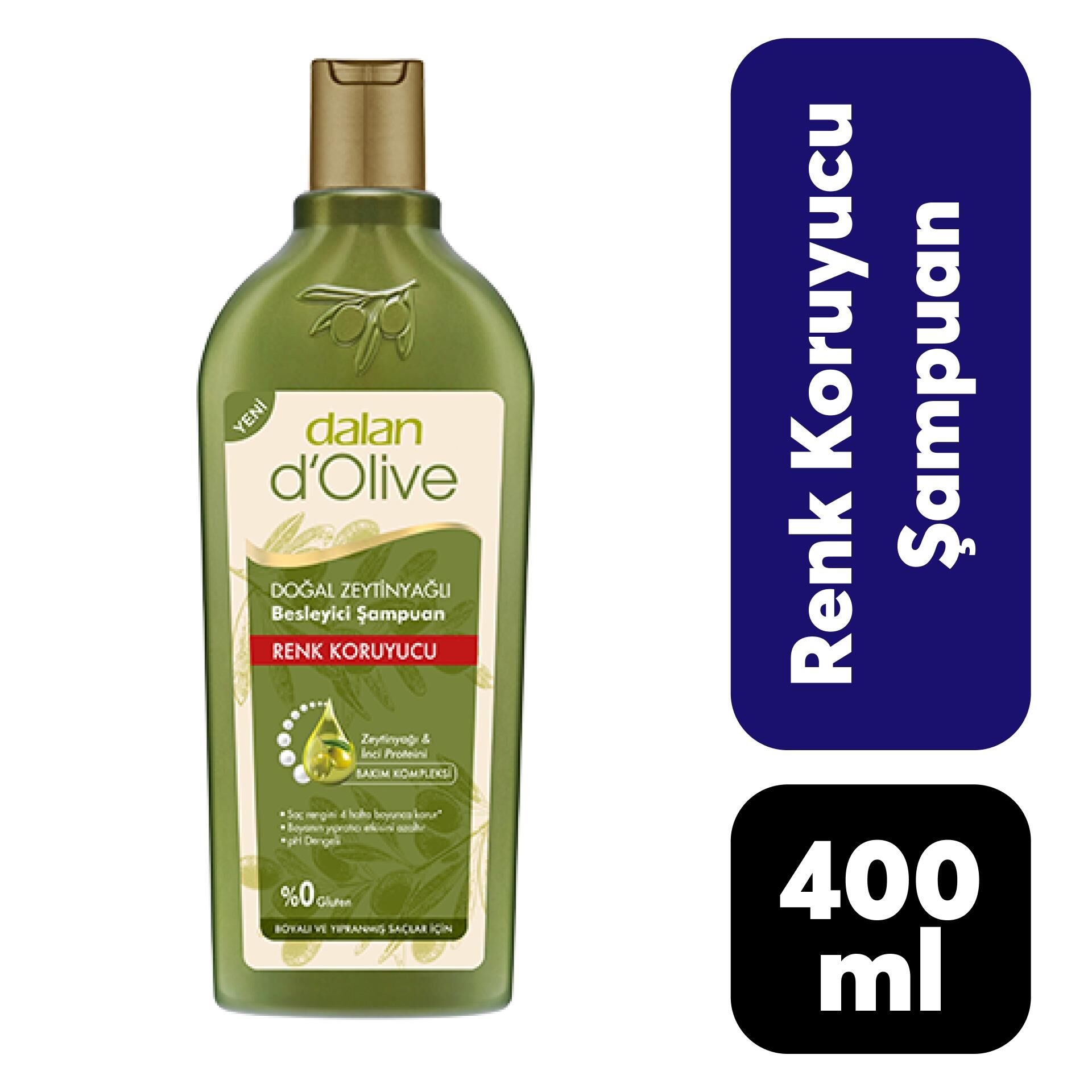 Dalan Şampuan 400 ml Renk Koruyucu Zeytinyağlı