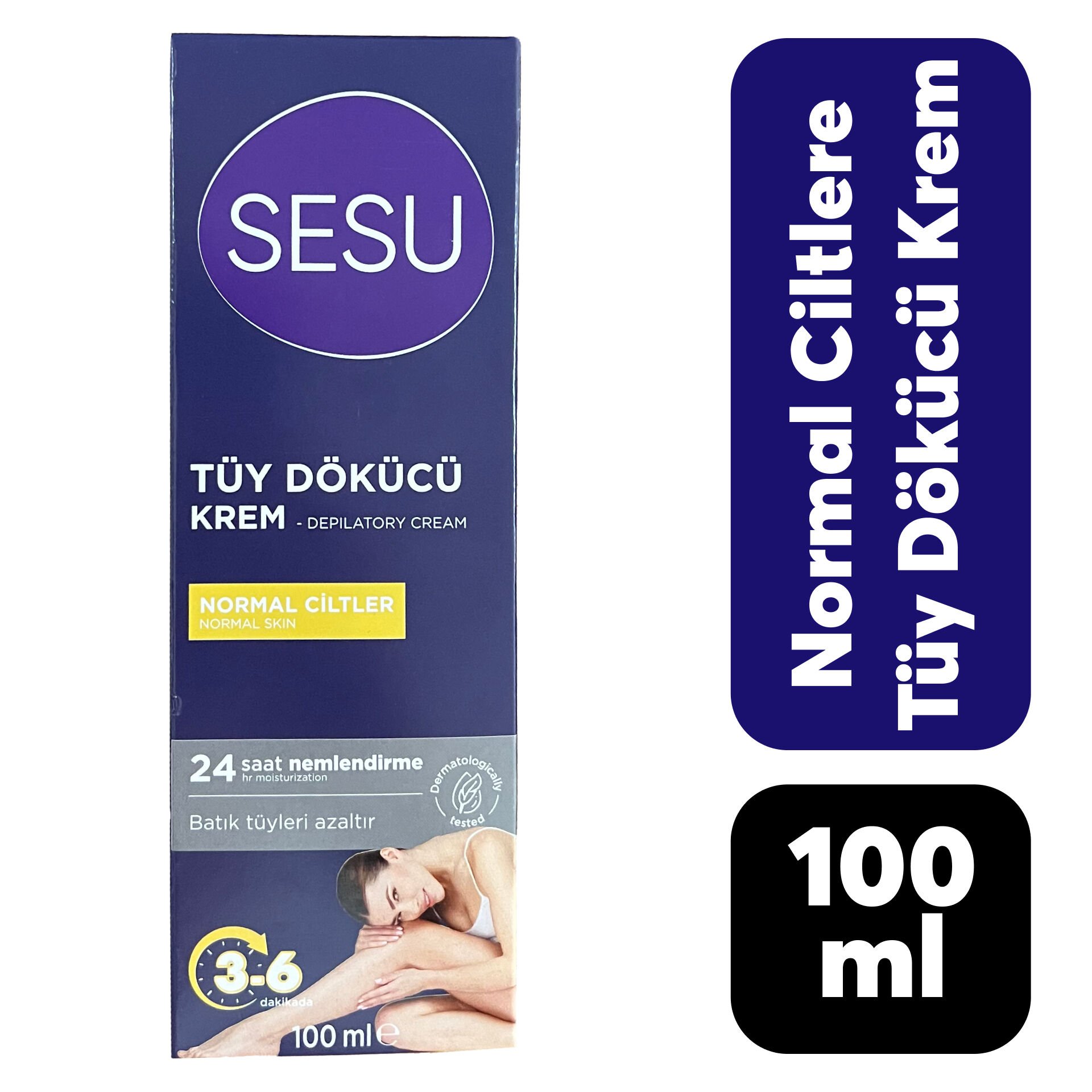 Sesu Tüy Dökücü Krem 100ml Normal