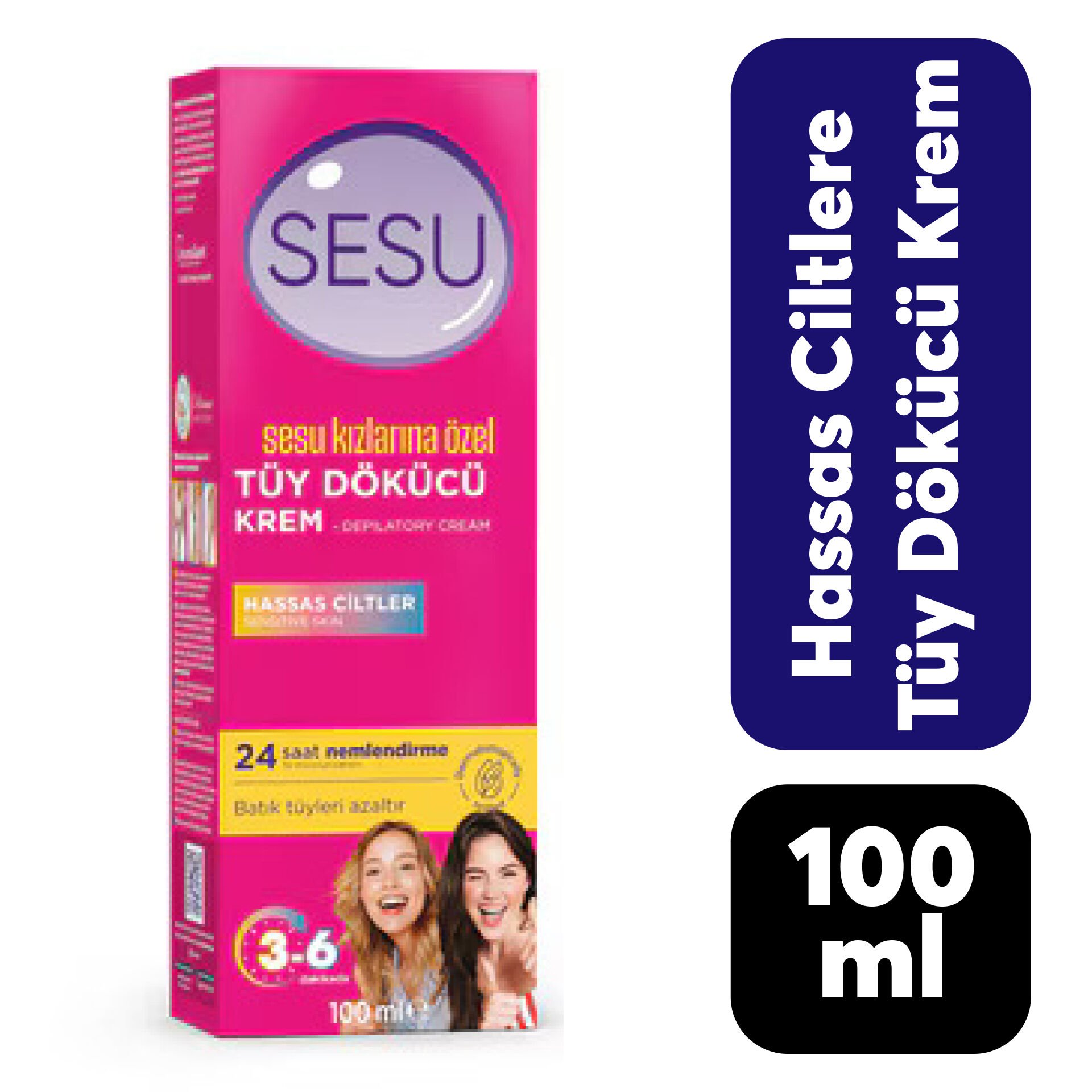 Sesu Tüy Dökücü Krem 100ml İlkadım