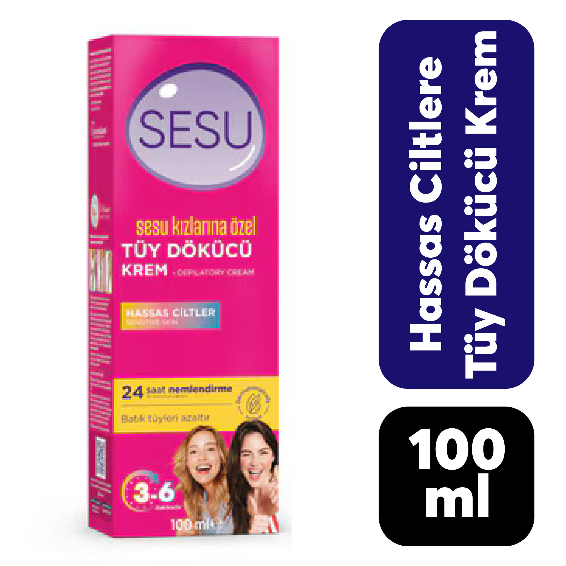 Sesu Tüy Dökücü Krem 100ml İlkadım