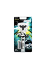 Gillette Mach3 Plus Makine + 2 Başlık Comfortable Shaves