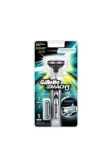 Gillette Mach3 Plus Makine + 2 Başlık Comfortable Shaves