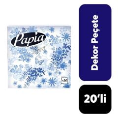 Peçete Papia 20’li Dekor