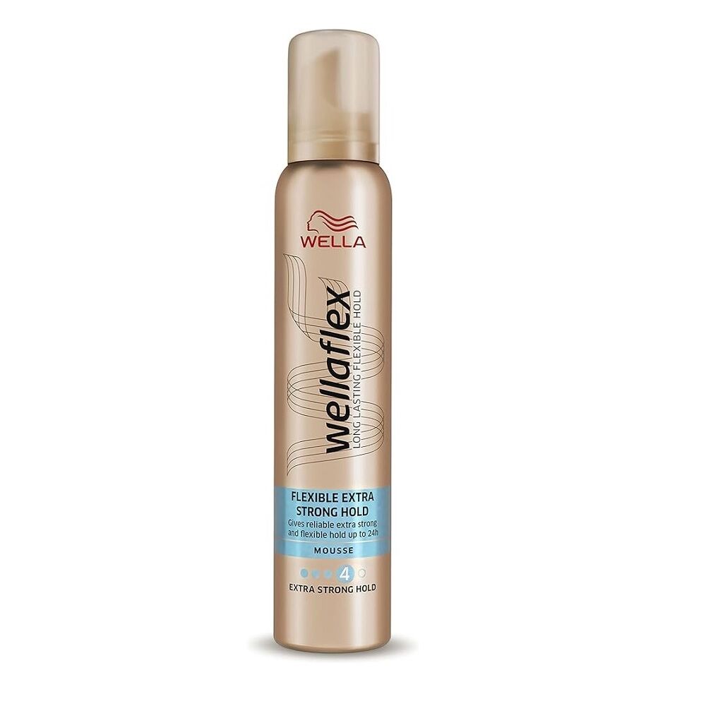 Wella Wellaflex 200 ml Saç Köpük Extra Güçlü Tutuş