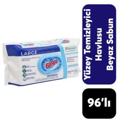 Yüzey Temizlik Havlusu Bingo 96'lı Beyaz Sabun