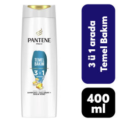 Şampuan Pantene 400 ml 3-1 Klasik Bakım***