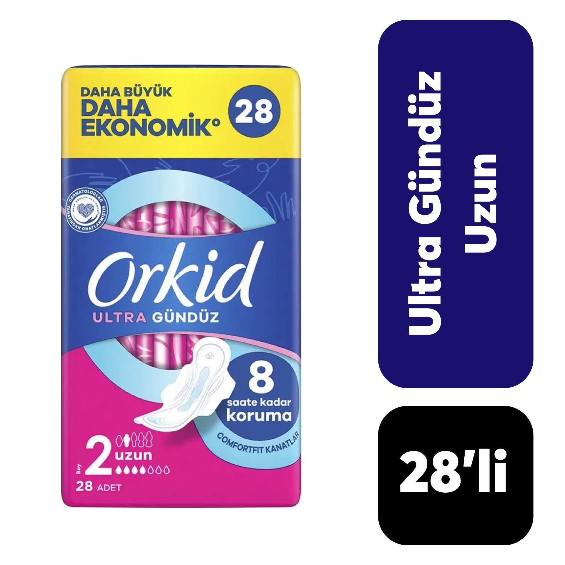 Orkid Ped Ultra 4’lü Uzun Gündüz 28’li