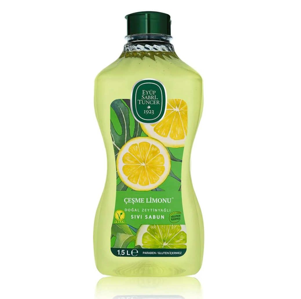 Eyüp Sabri Tuncer Sıvı Sabun 1,5 Lt Çeşme Limon