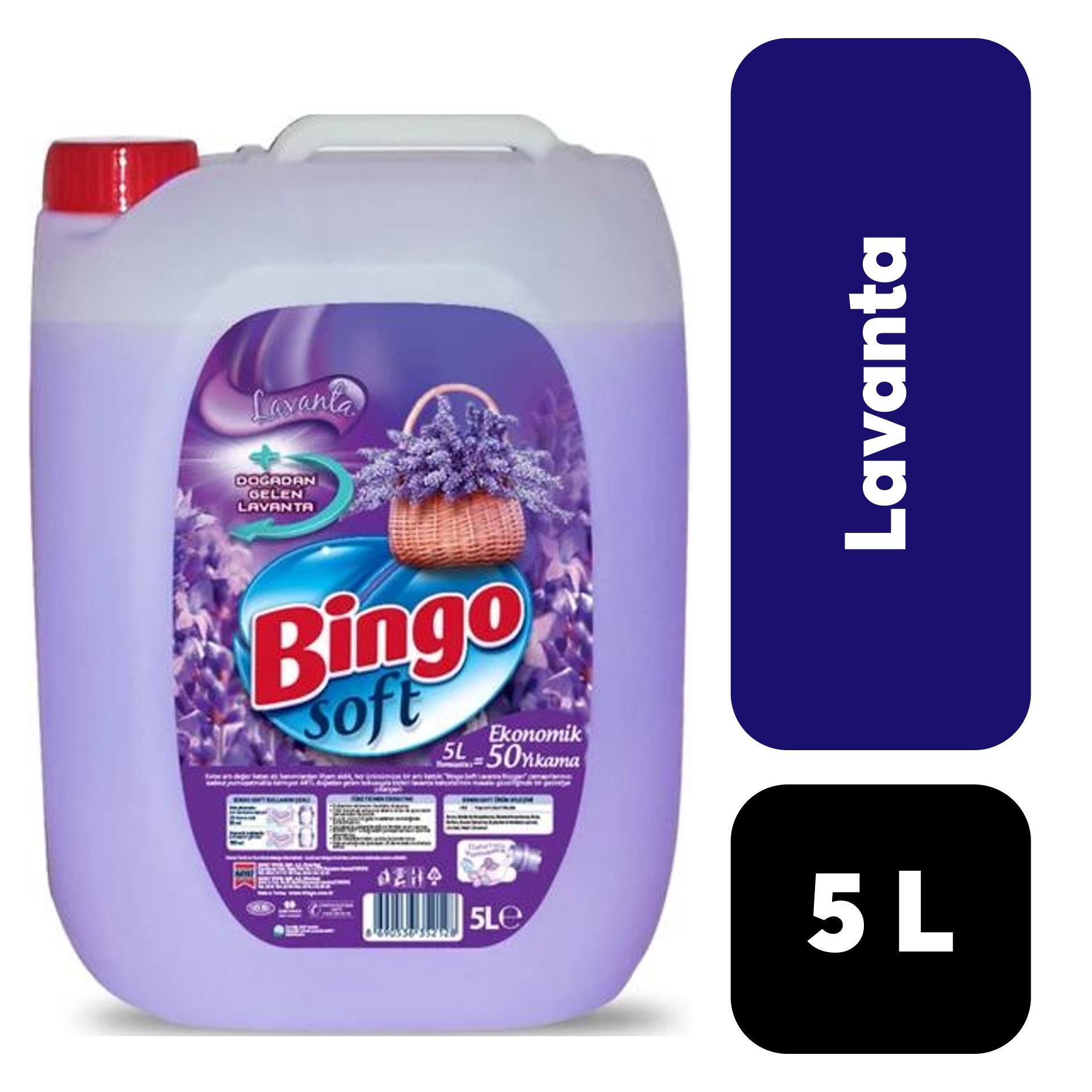 Yumuşatıcı Bingo 5 L Lavanta Rüzgarı