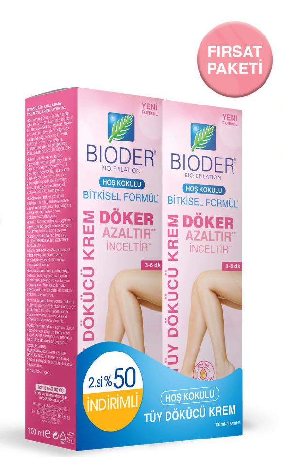 Bioder Tüy Dökücü Krem Kadın