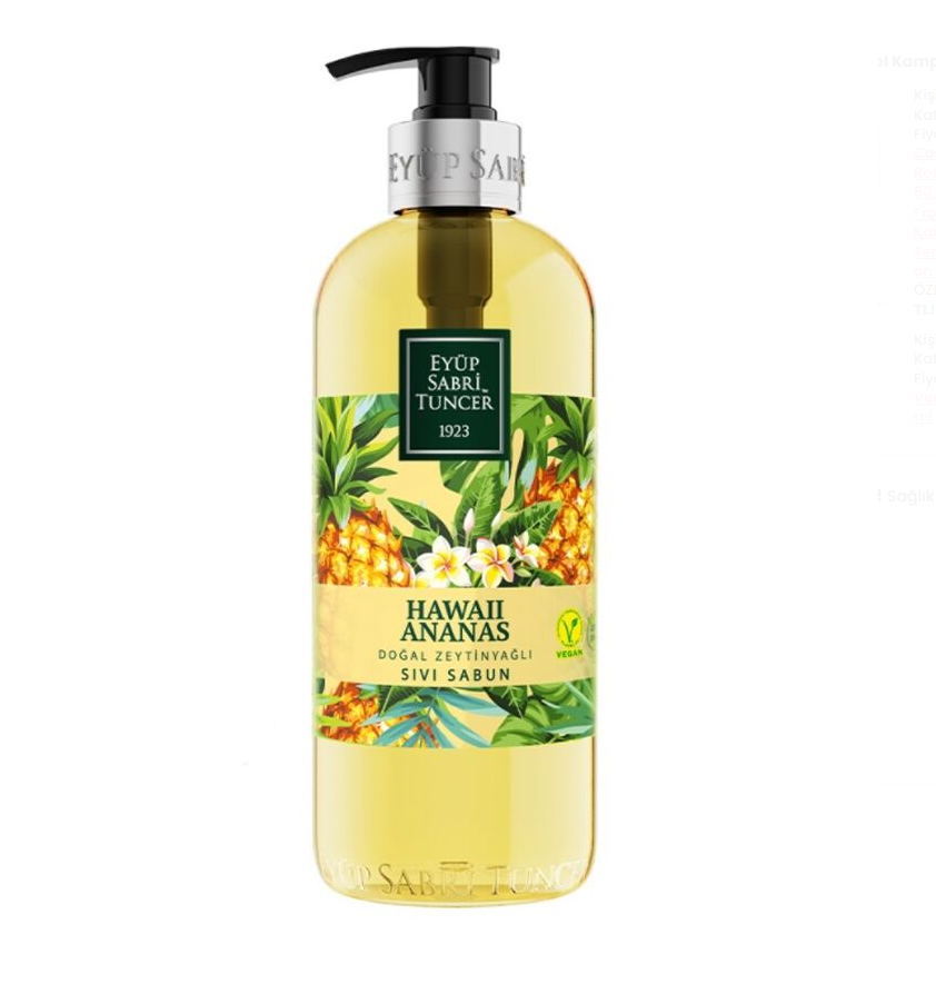 Eyüp Sabri Tuncer Sıvı Sabun 500 Ml Hawai Ananas