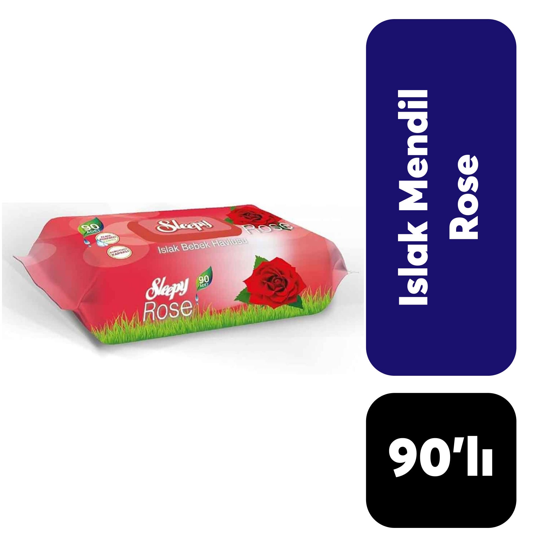 Islak Mendil Sleepy 90'lı Gül