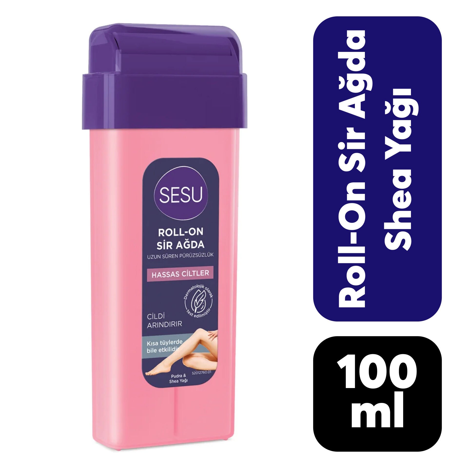 Sesu Roll-on Sir Ağda 100 ml Shea Yağı