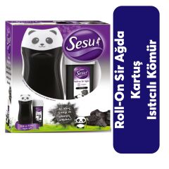 Sesu Roll-On Ağda Kartuş Isıtıcılı Kömürlü 100 ml