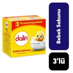 Sabun 100 gr Dalin Bebek 3'lü