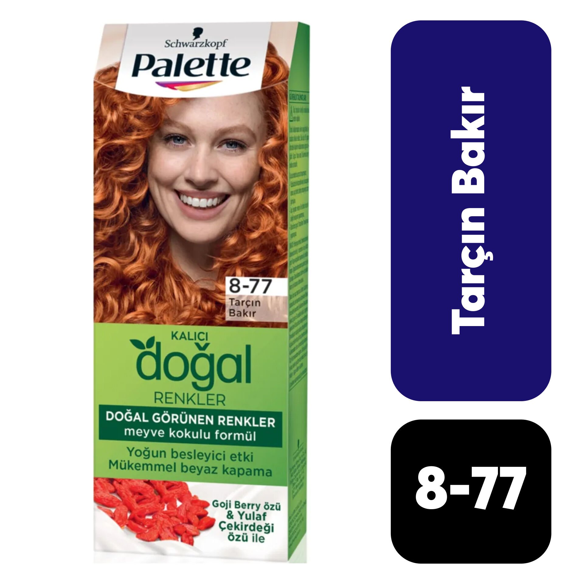 Doğal Palette .8-77 Tarçın Bakır