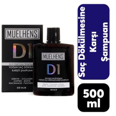 Muelhens D1 Şampuan 500 ml Dökülme Karşıtı