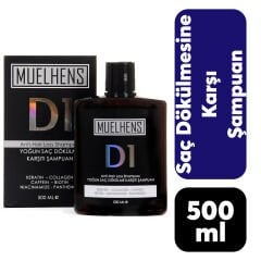 Muelhens D1 Şampuan 500 ml Dökülme Karşıtı
