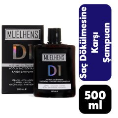 Muelhens D1 Şampuan 500 ml Dökülme Karşıtı