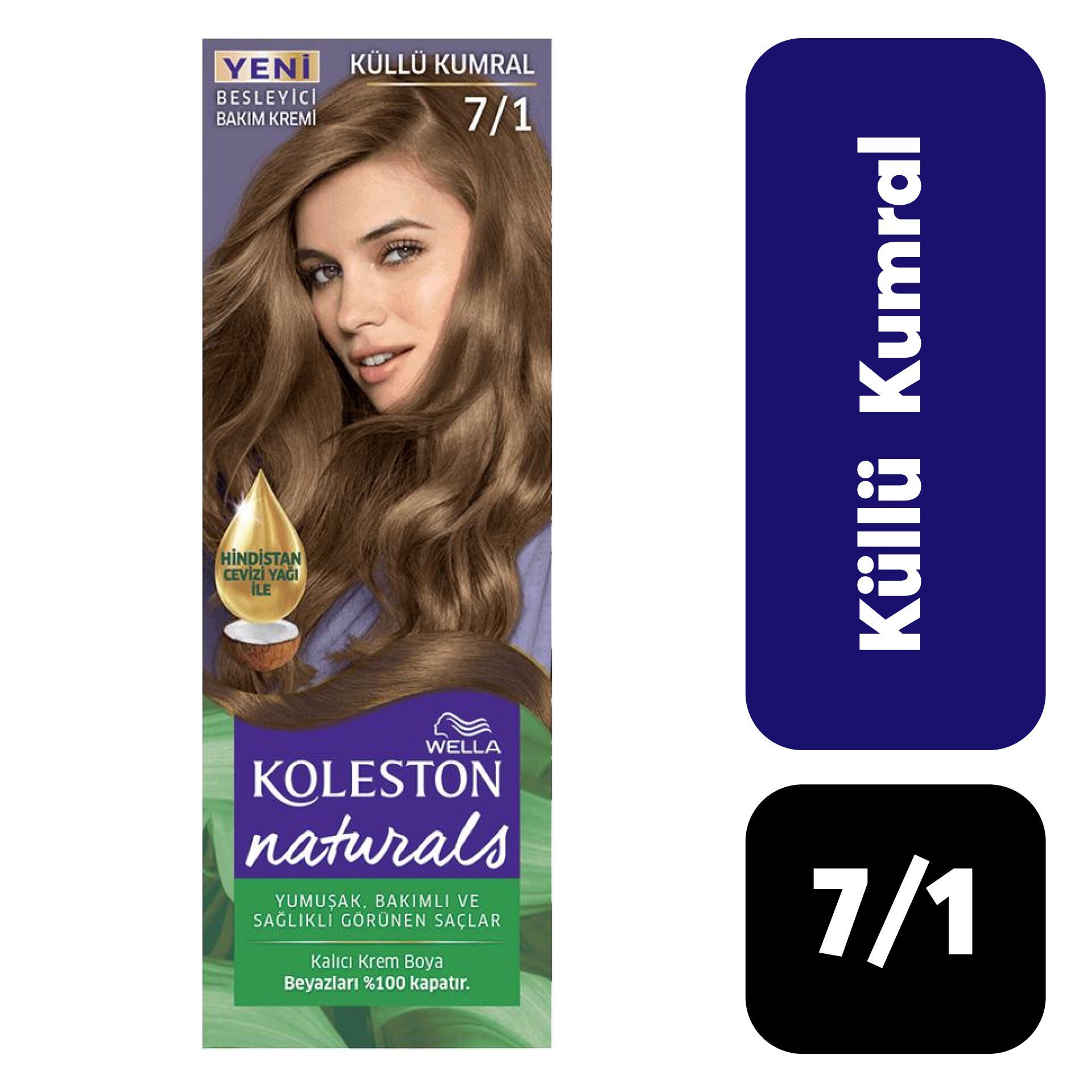 Doğal Koleston Naturals .7/1 Küllü Kumral