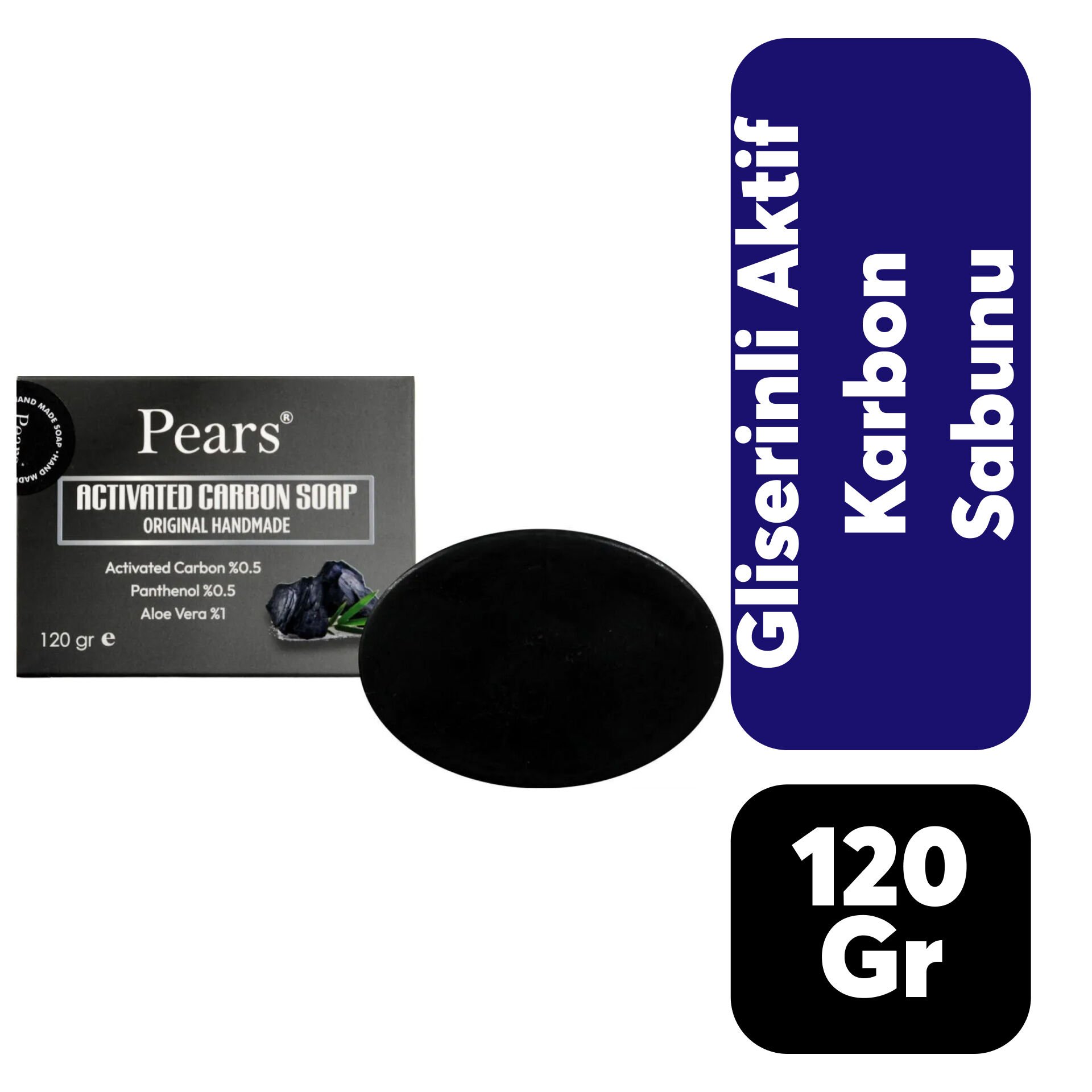 Sabun Pears Gliserinli 120 gr Karbon