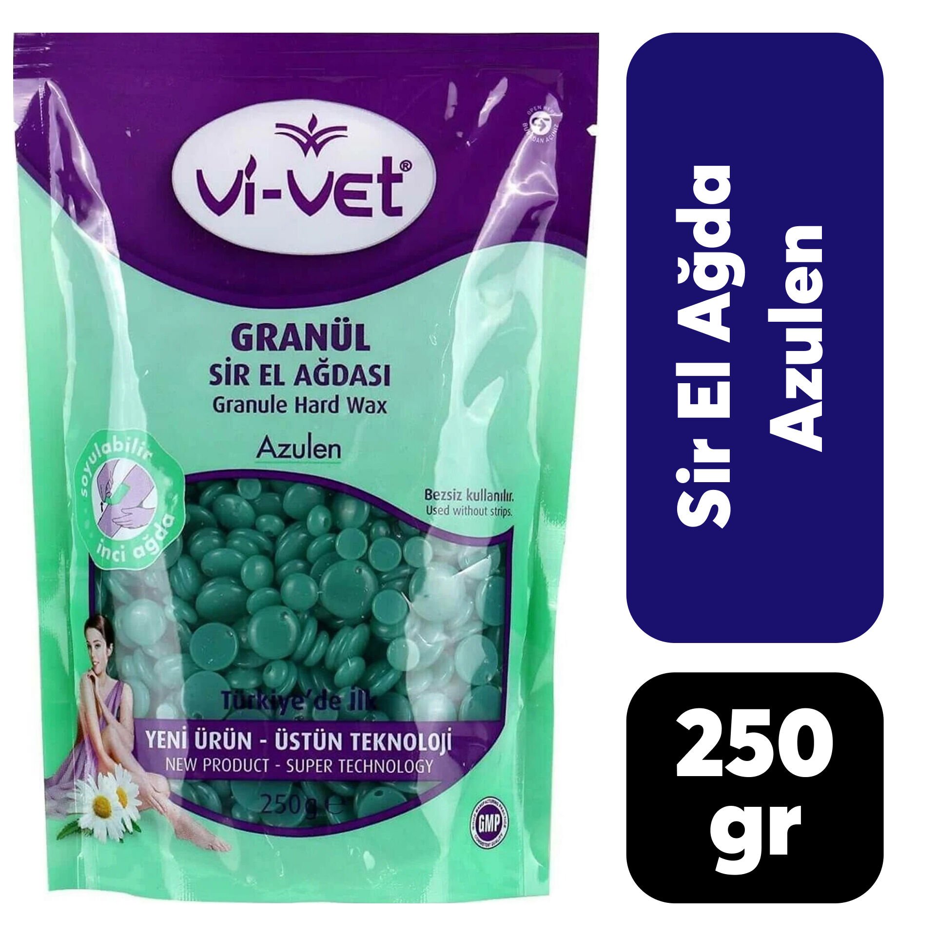 Vi-vet Granüllü Sir El Ağdası 250 gr Azulen