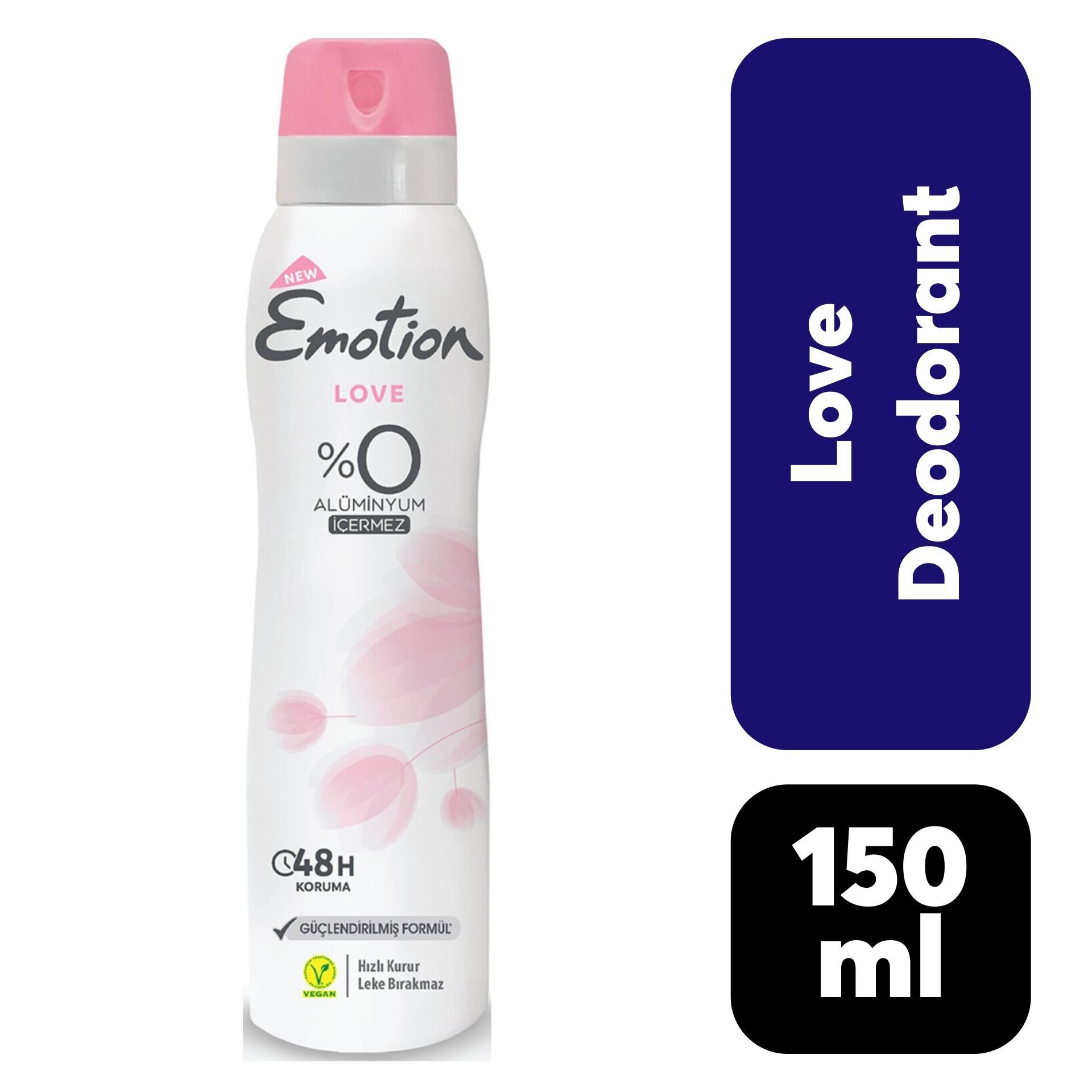 Deodorant Kadın Emotion 150 ml Love