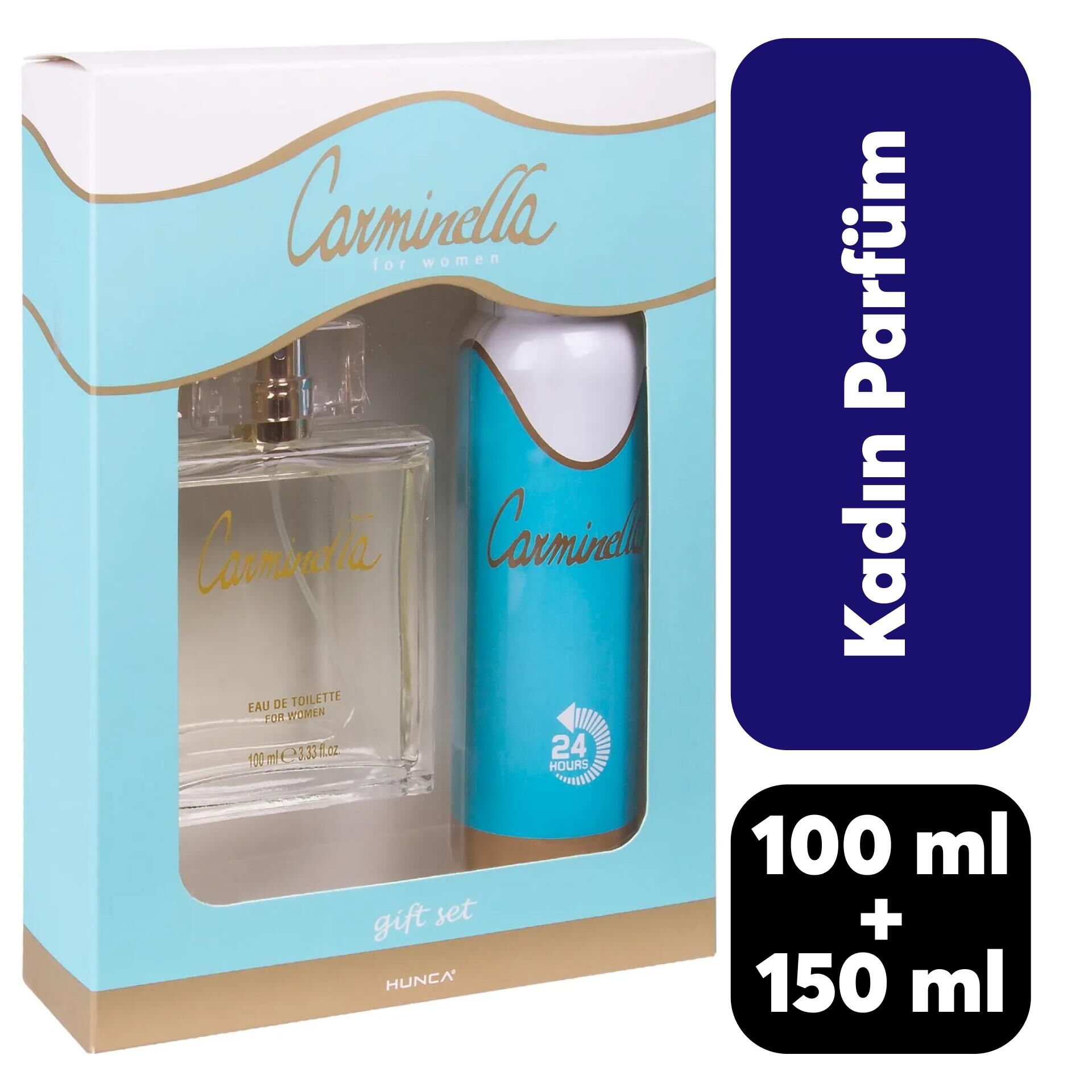 Kofre Kadın Carminella Parfüm 100 ml + Deodorant 150 ml