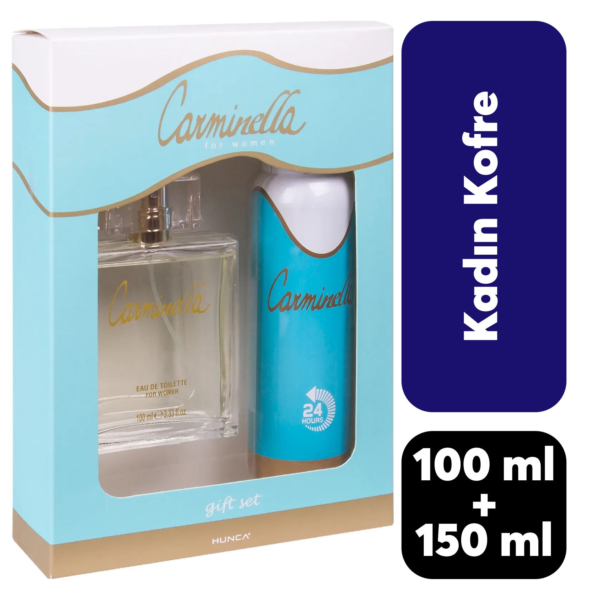 Kofre Kadın Carminella Parfüm 100 ml + Deodorant 150 ml