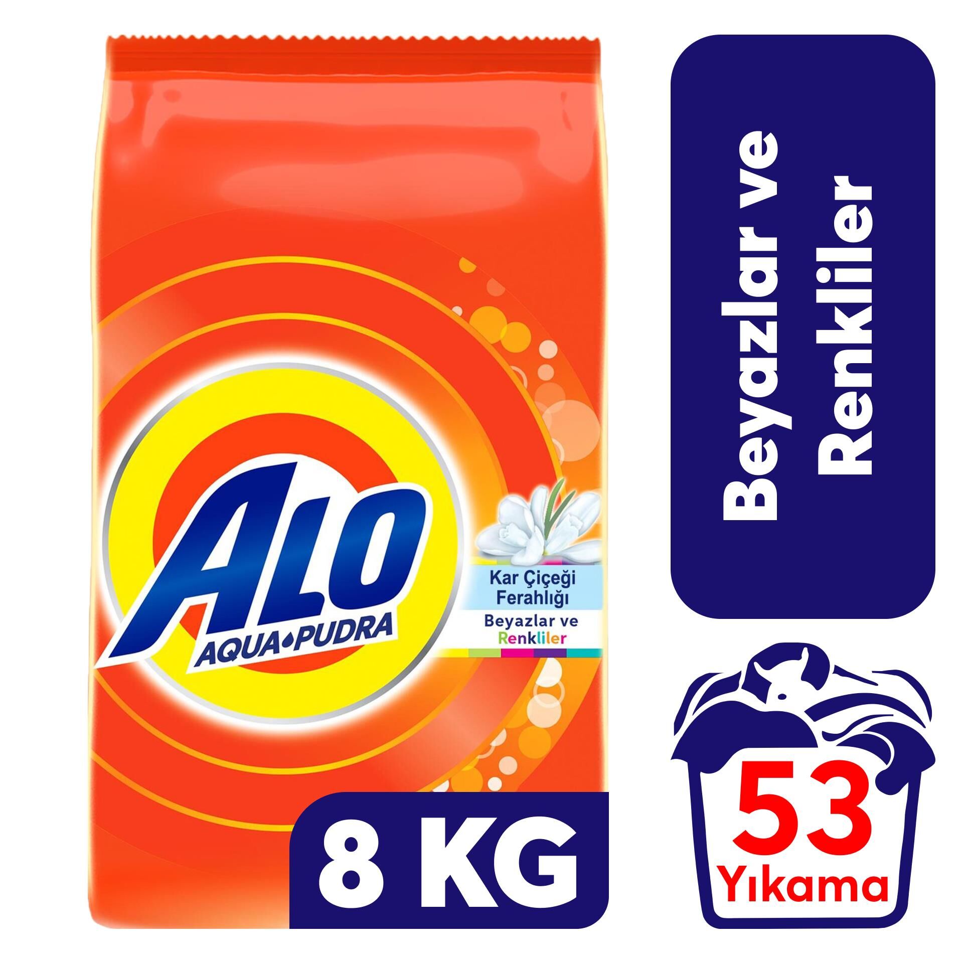 Toz Deterjan Alo .8 kg Beyazlar ve Renkliler