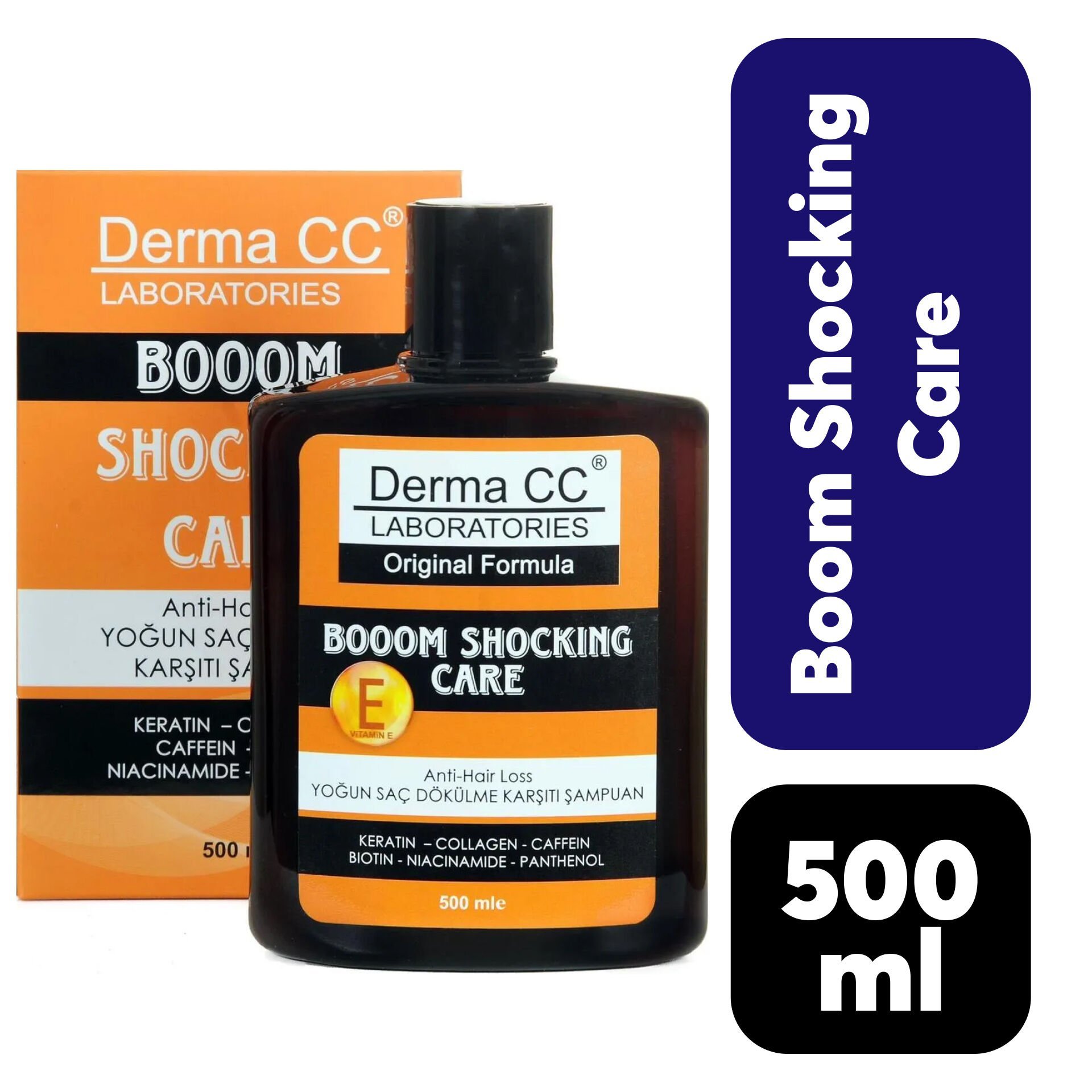 Derma CC Şampuan C/Gel 500 ml Kepek ve Dökülme Karşıtı