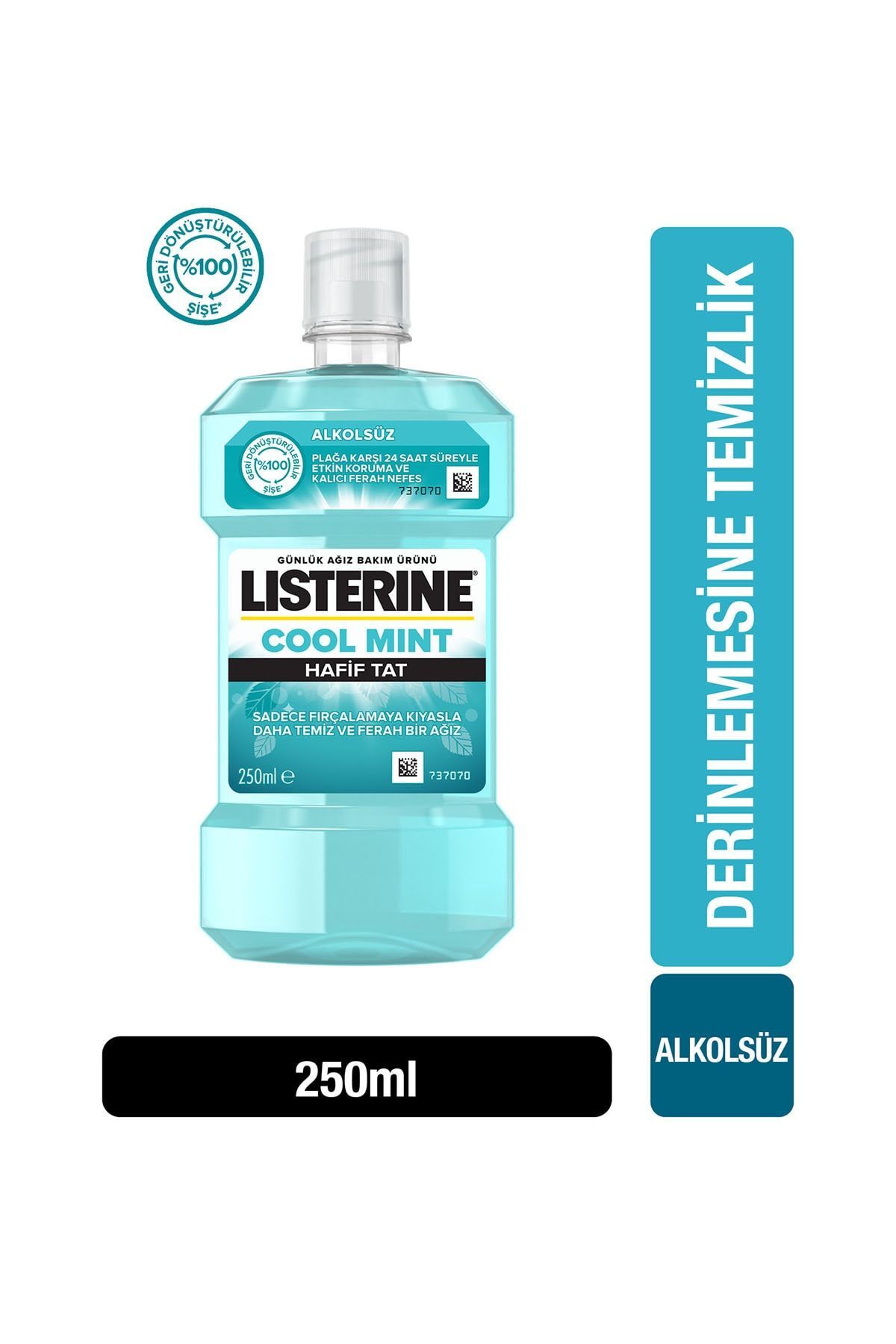 .Gargara Listerine 250 ml Cool Mint Hafif Nane