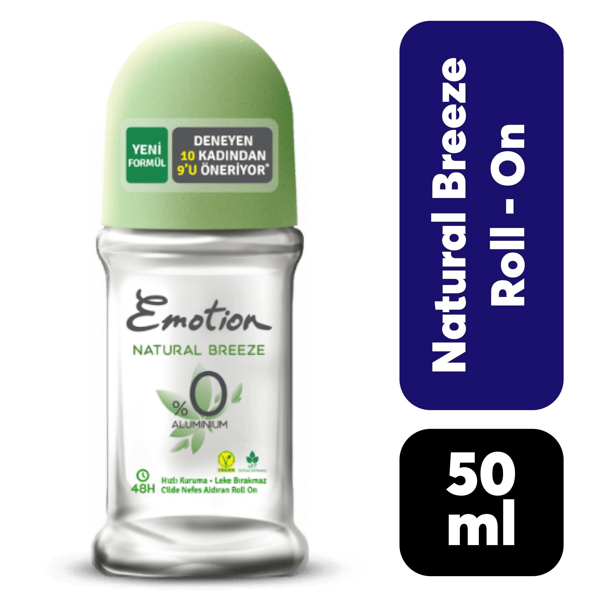 Roll-On Kadın Emotion 50 ml Natural Breeze
