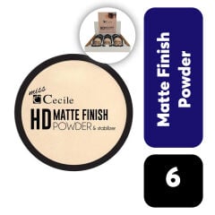 .Set Cecile Pudra Hd Matte Finish 06