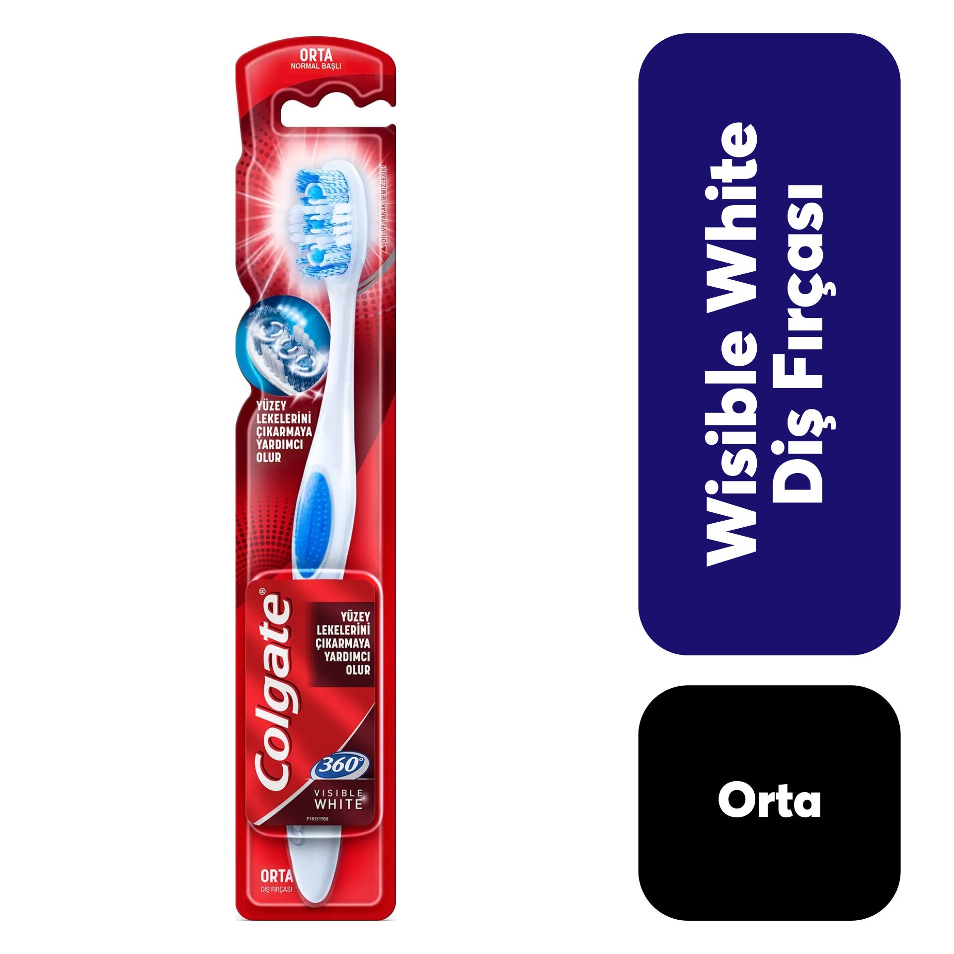 Colgate Diş Fırçası 360 Visible White