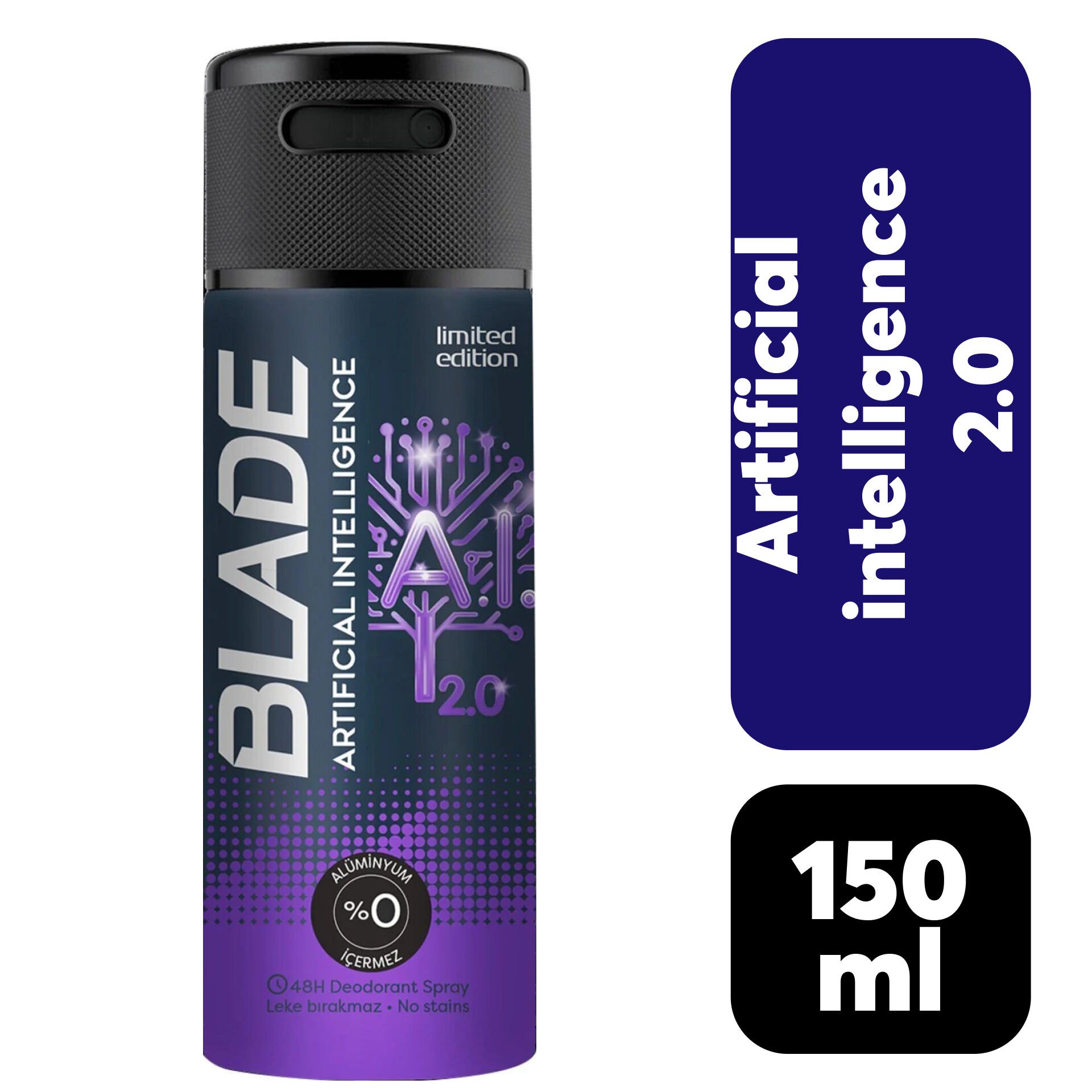 Deodorant Erkek Blade 150 ml Artificial Intelligence 2.0