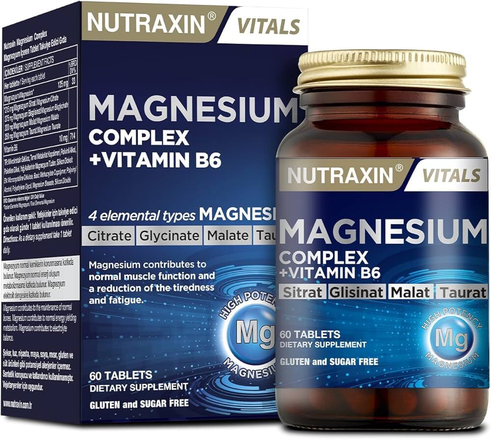 Nutraxin Magnesium Complex Vitamin 60 Tablet