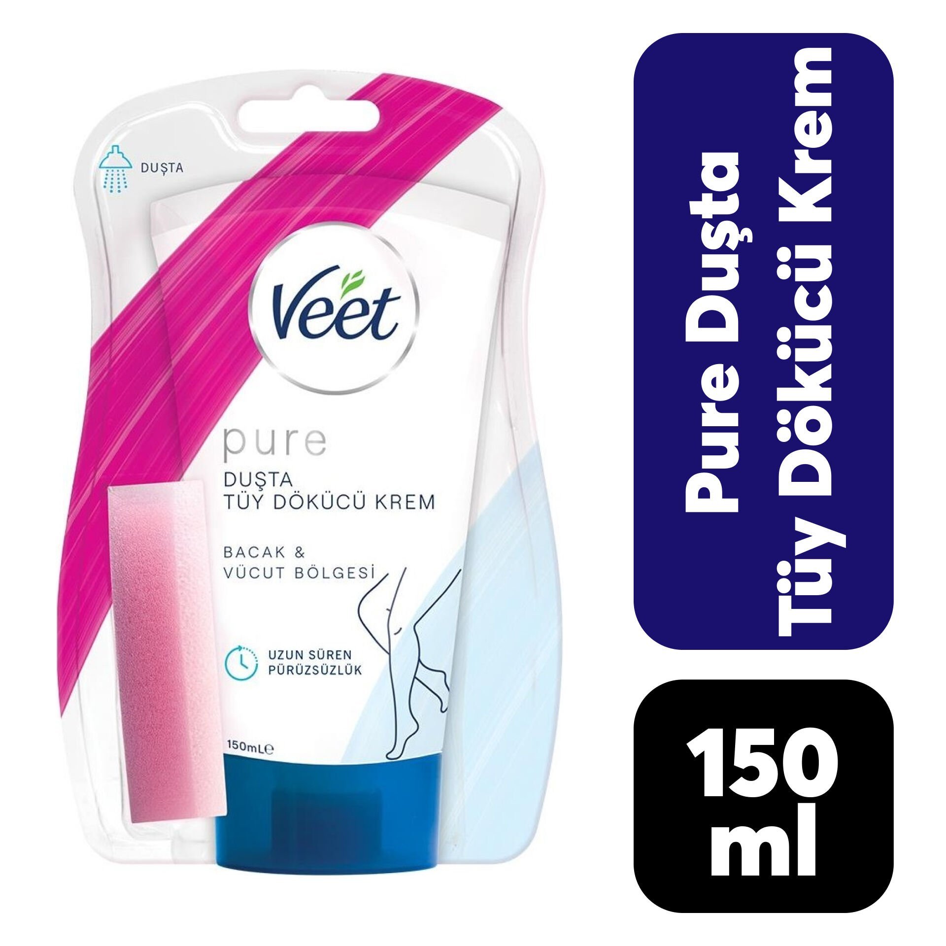 Veet Shower Pure Hassas Ciltler 150 ml